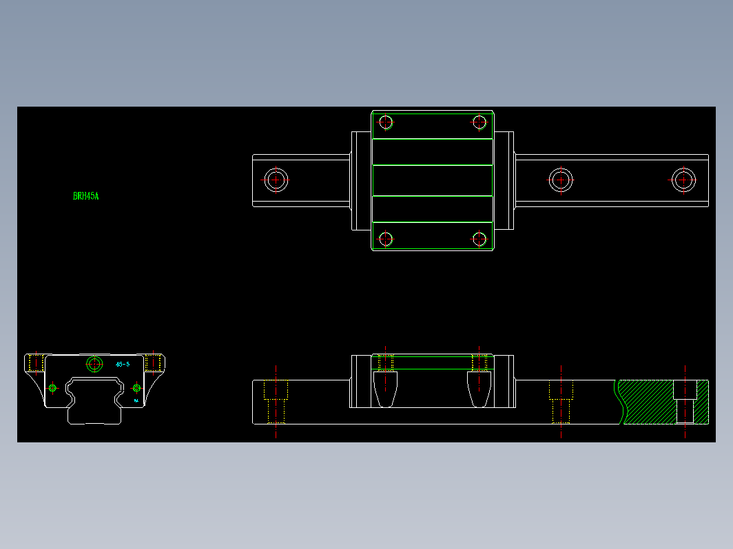 直线导轨BRH45A