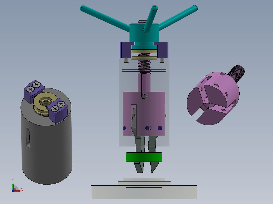 内部拉拔器 Internal puller