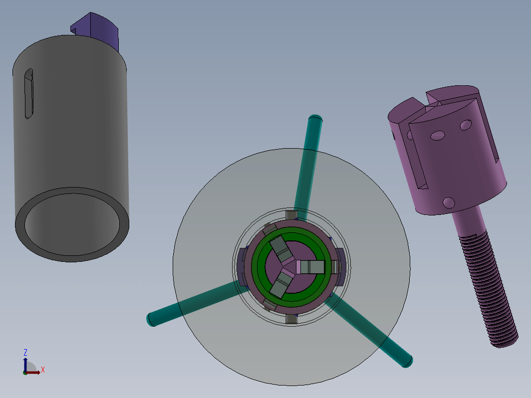 内部拉拔器 Internal puller