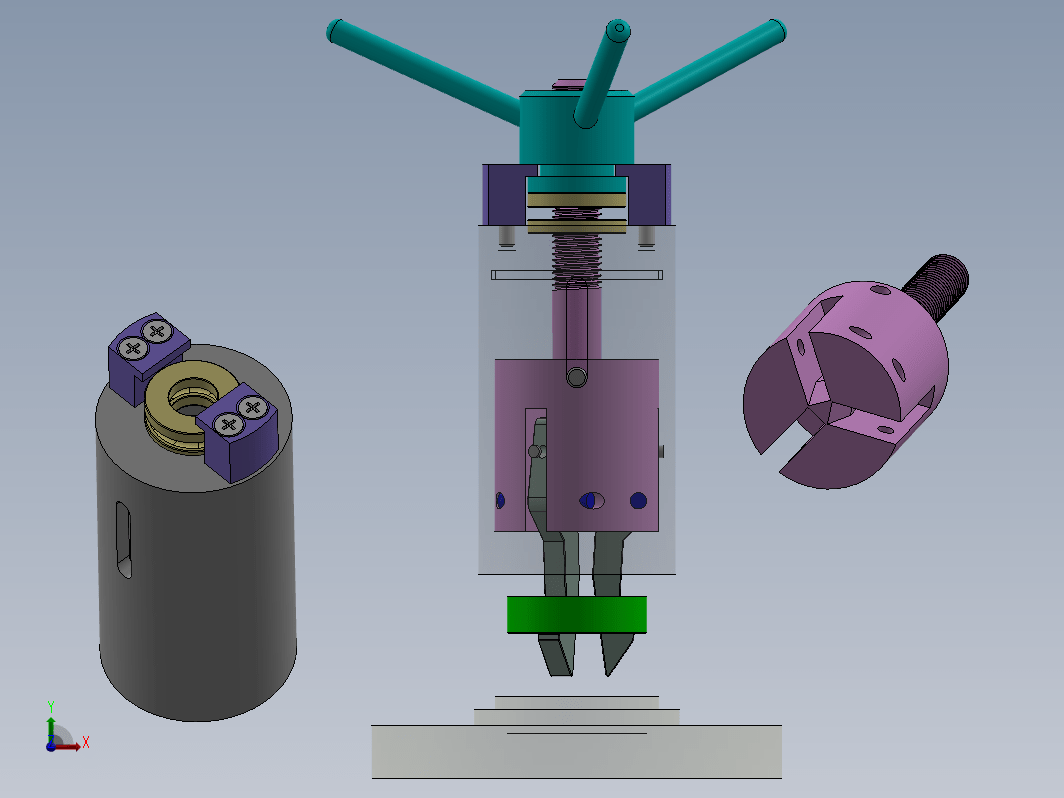 内部拉拔器 Internal puller