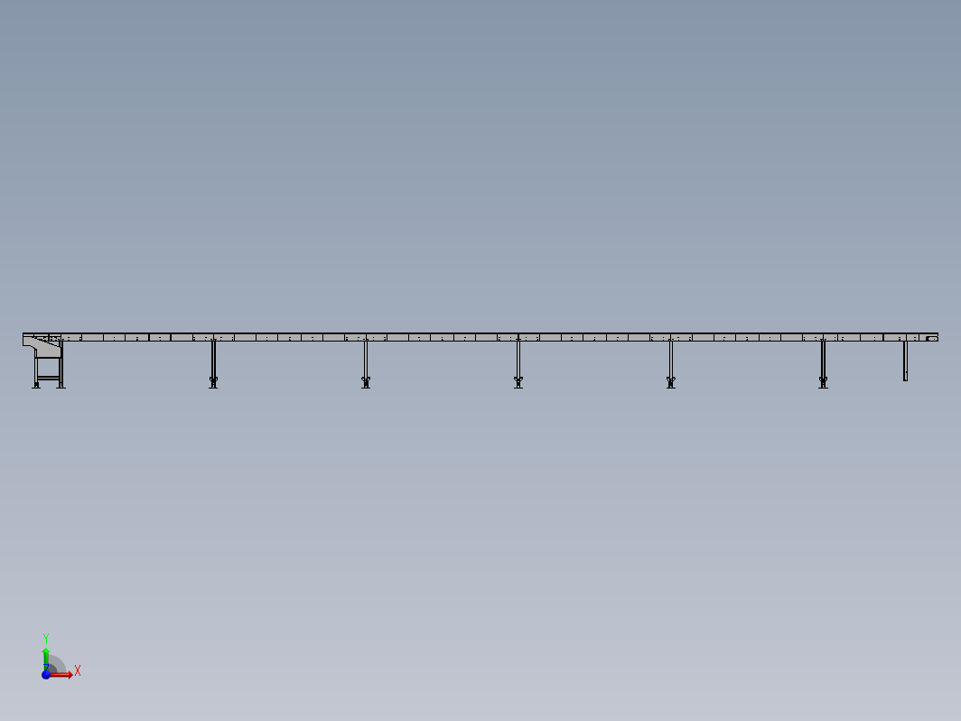 10米1.1米皮带输送机