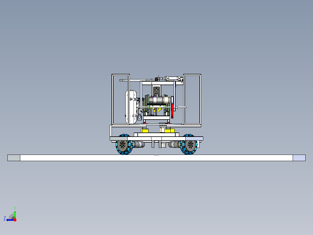 ROBOT 2019 MR1搬运放置全向轮机器人车