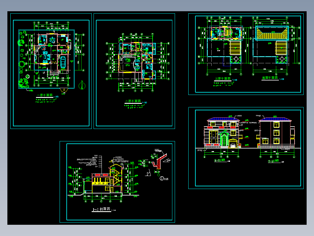 别墅建施图