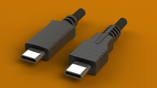 USB Type-C 电缆插头
