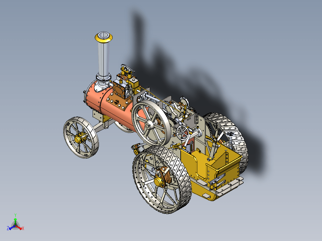 蒸汽机模型