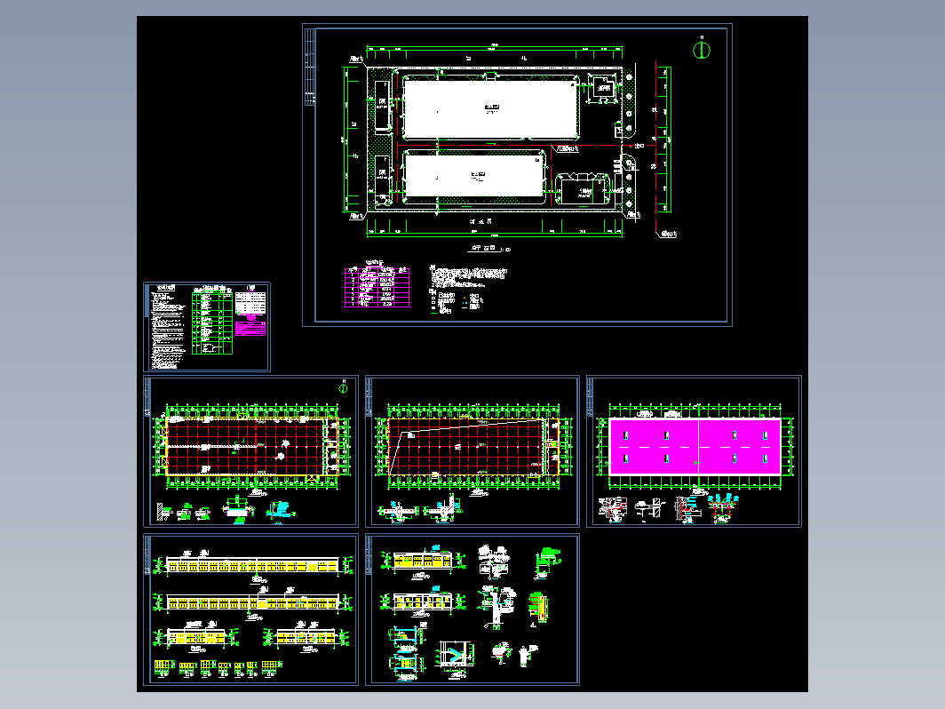 厂房建筑附加总图