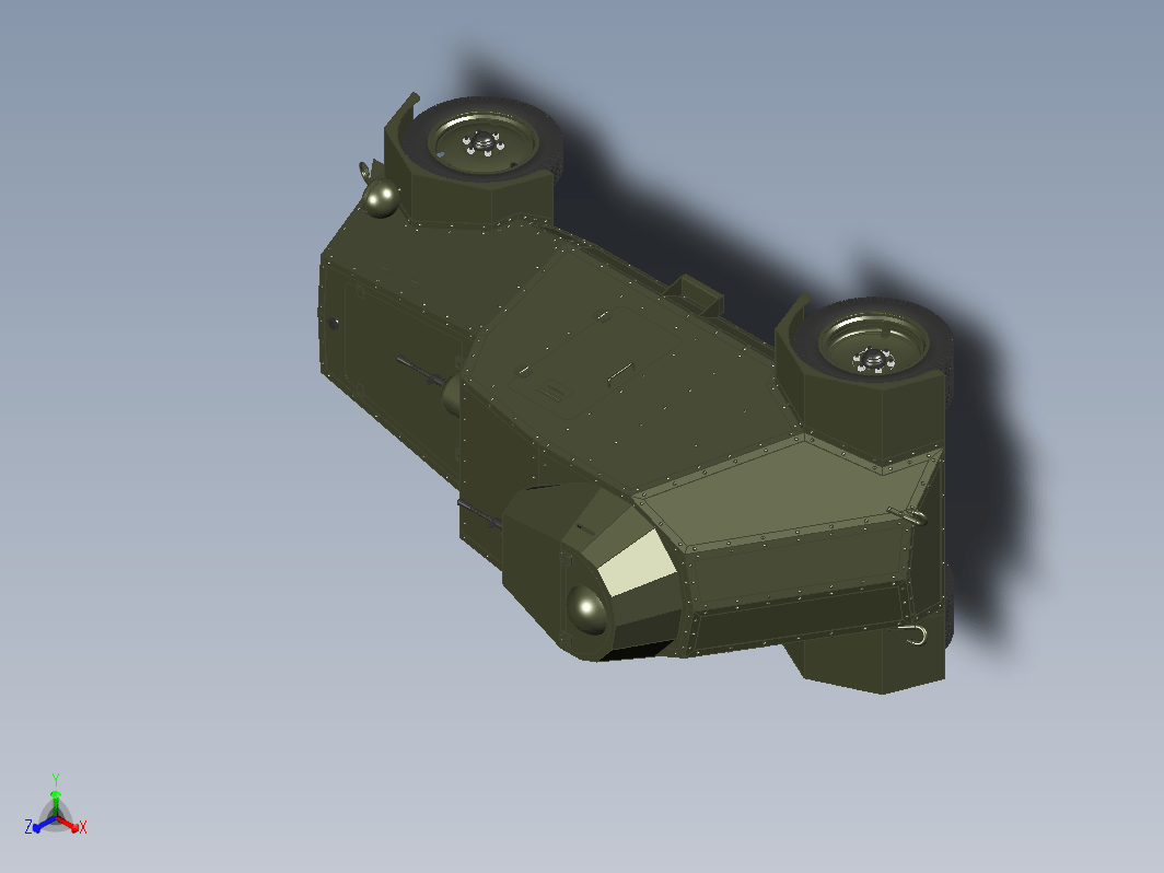 UNL-35装甲车造型