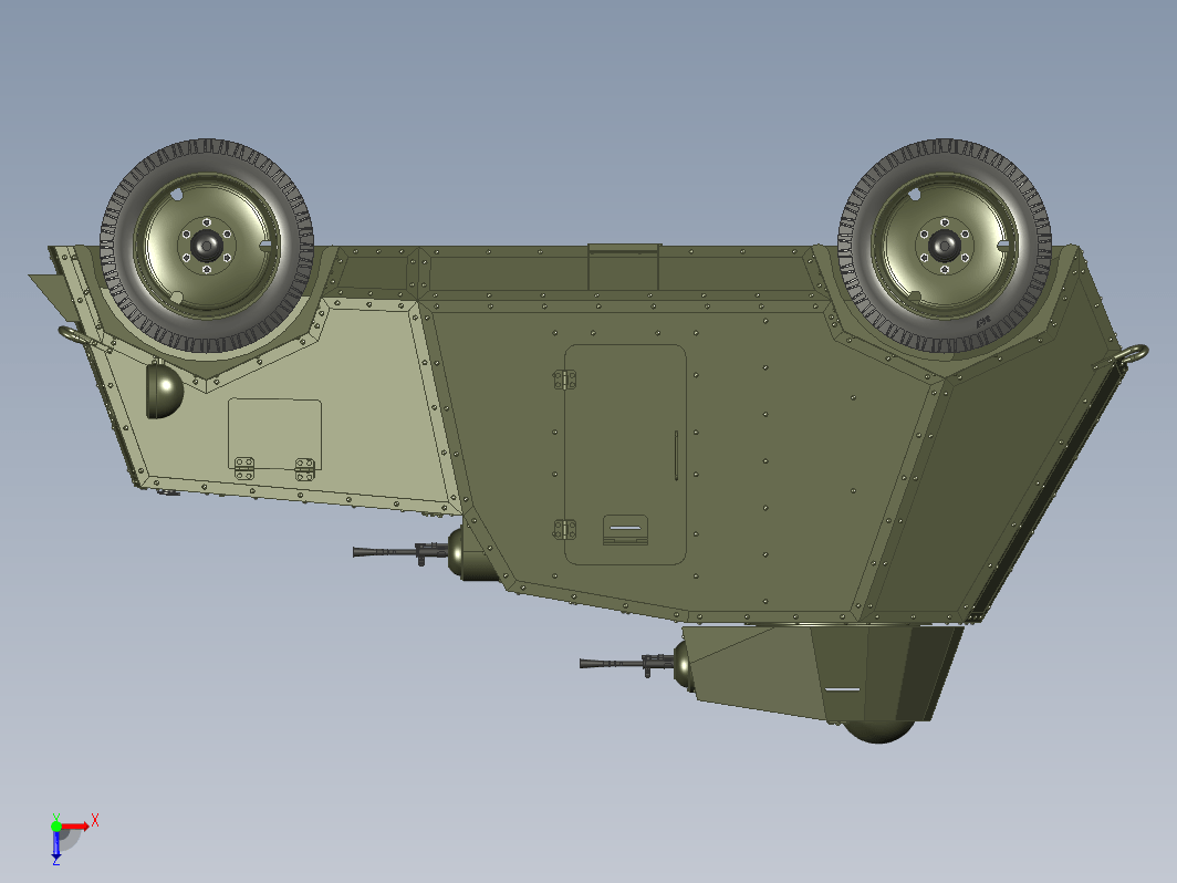 UNL-35装甲车造型