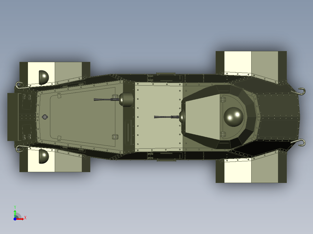 UNL-35装甲车造型