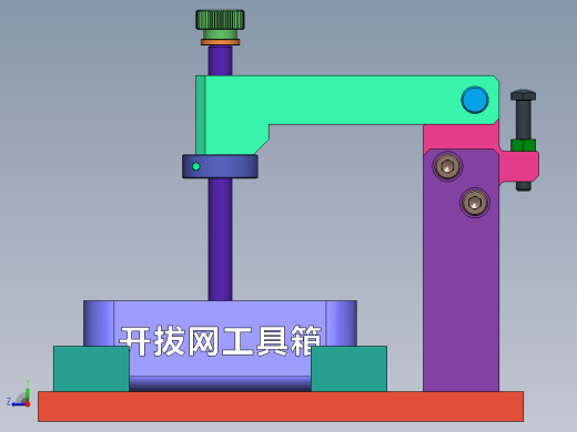 把手式孔位置检查夹具缩略图