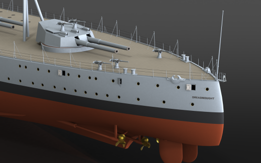 战列舰 Battleship HMS Dreadnought缩略图