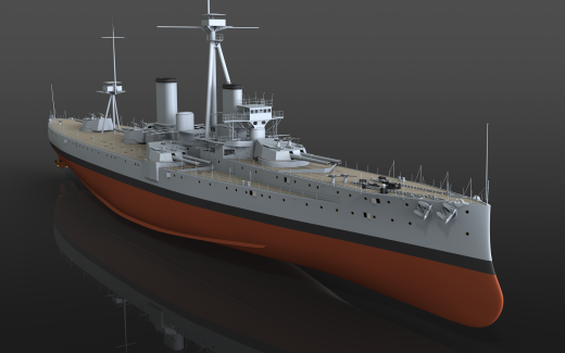 战列舰 Battleship HMS Dreadnought缩略图
