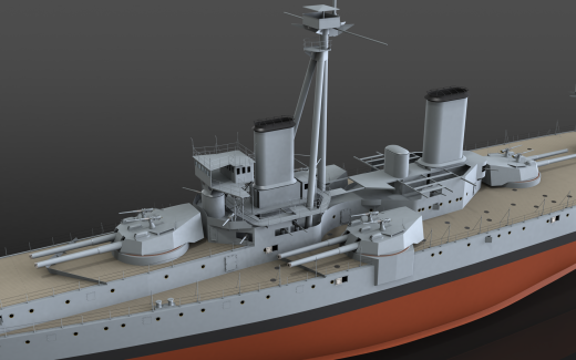 战列舰 Battleship HMS Dreadnought缩略图