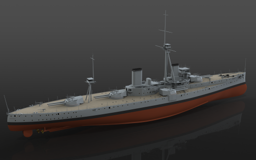 战列舰 Battleship HMS Dreadnought缩略图