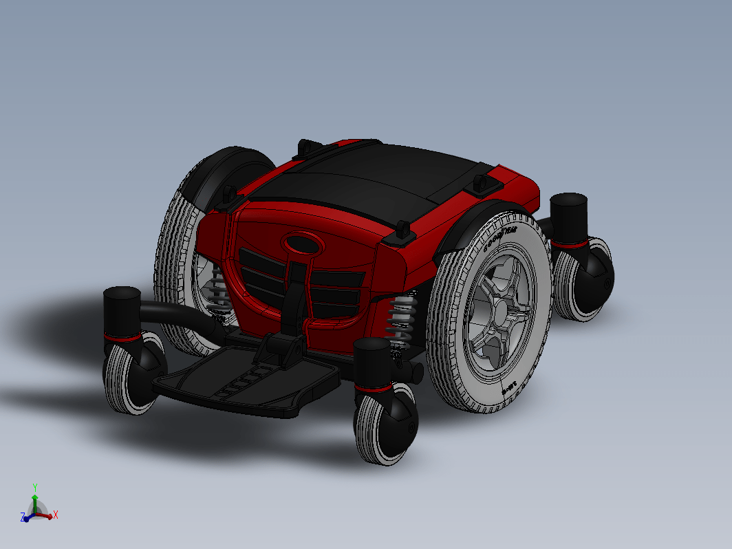 电动轮椅(代步车)动力结构