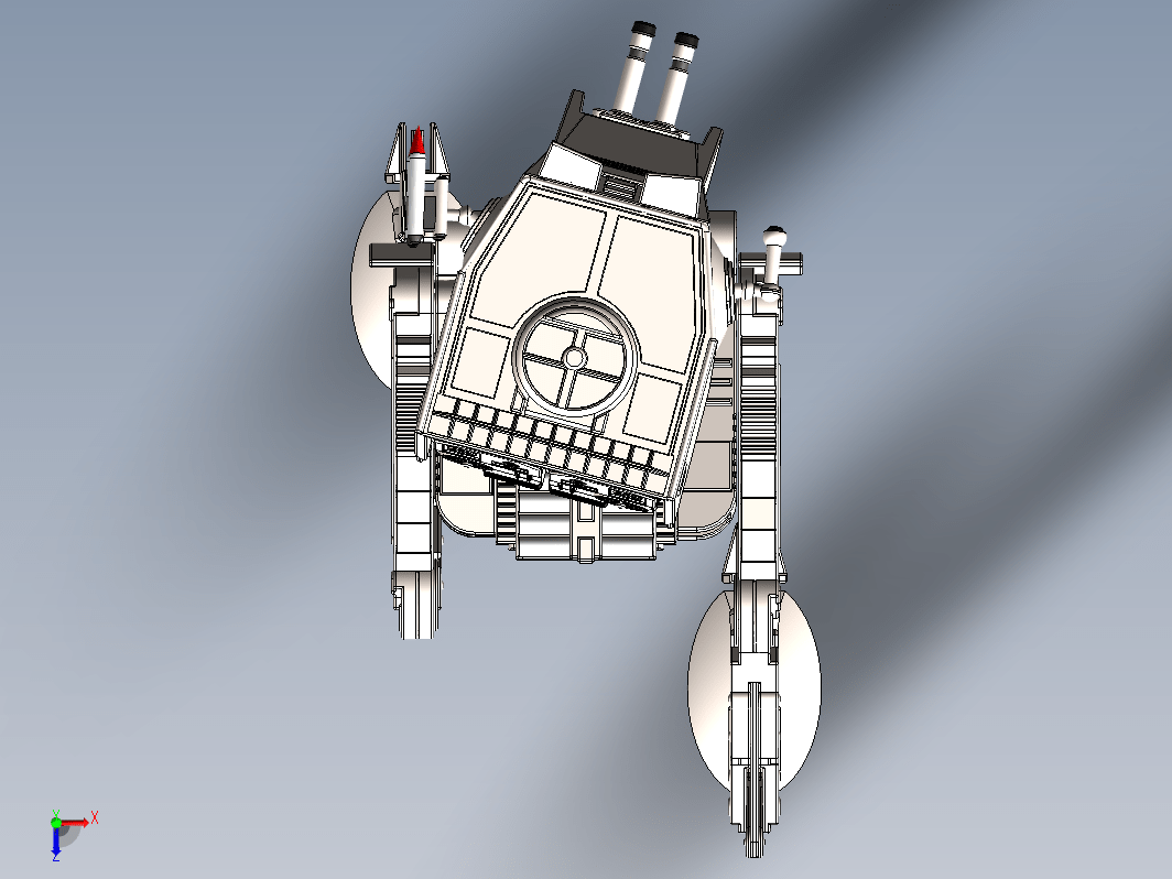 AT-ST银河帝国装甲兵器