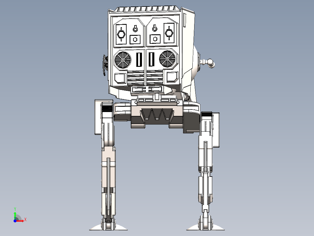 AT-ST银河帝国装甲兵器