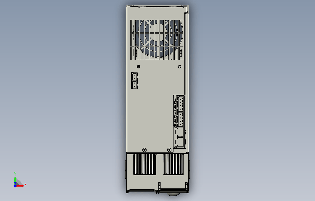 高性能多机传动驱动器STEP_B00(MD810-50M4TD7.5G201+整机外形图)