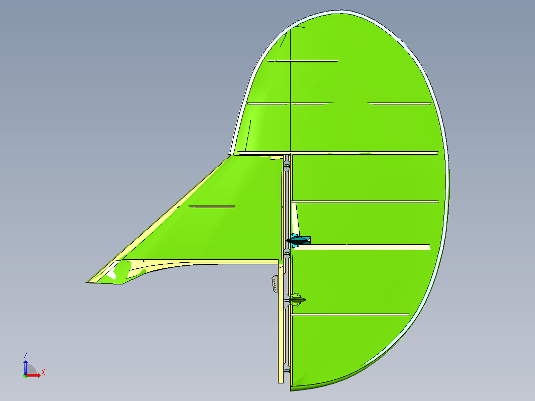 鳍端舵