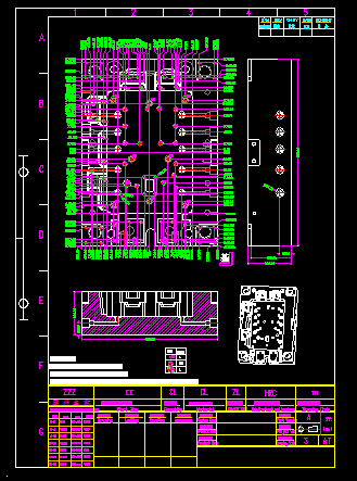 学习平板电脑后散热盖注塑模具设计（CAD+说明书）