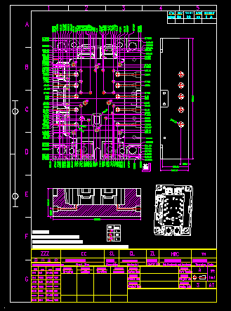 学习平板电脑后散热盖注塑模具设计（CAD+说明书）缩略图