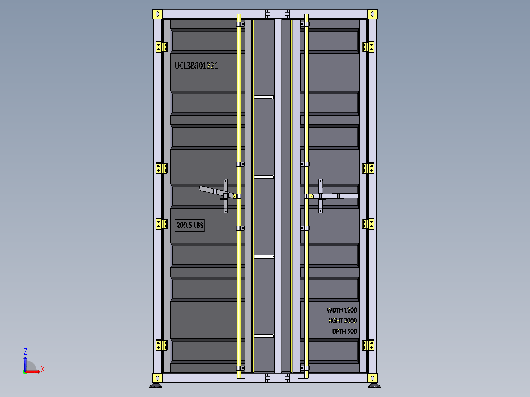 集装箱衣柜 Container Wardrobe