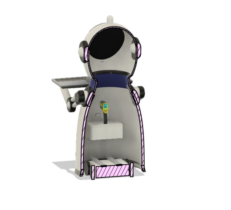 护理机器人 Covid-19 Nursing Robot