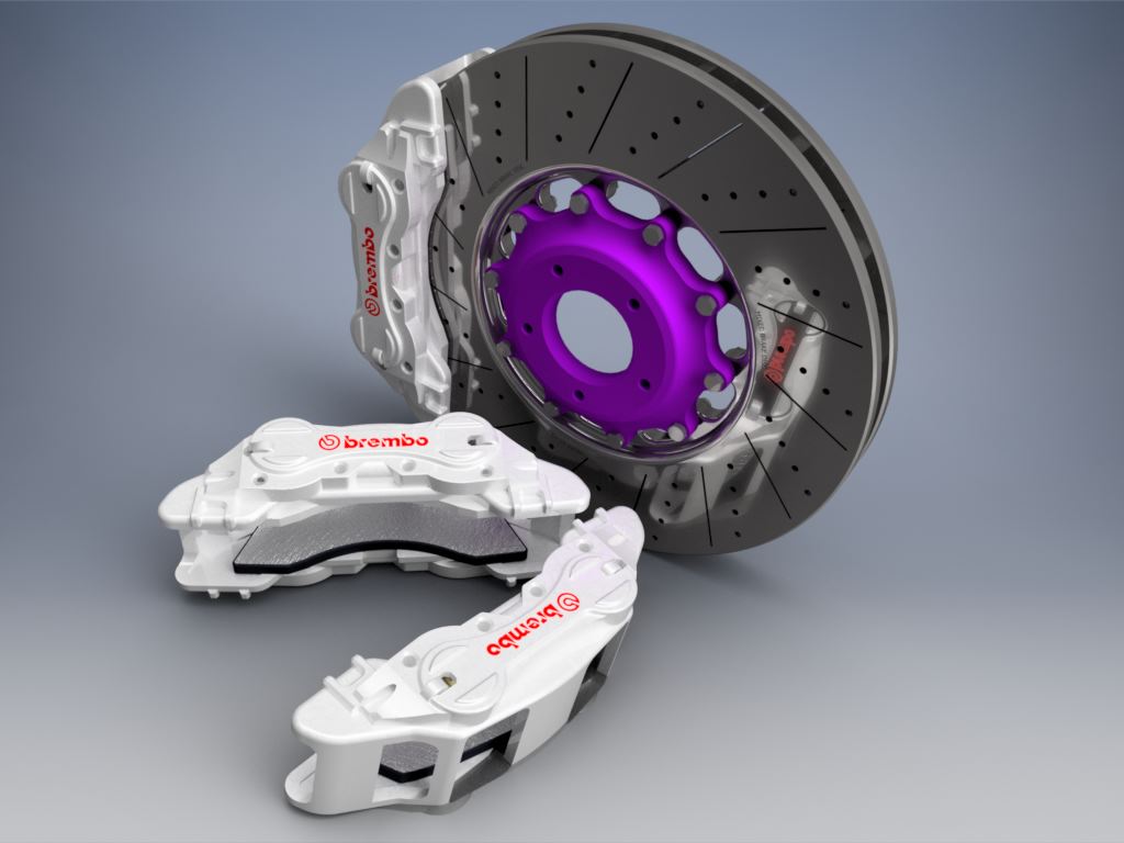 混合制动盘Brembo