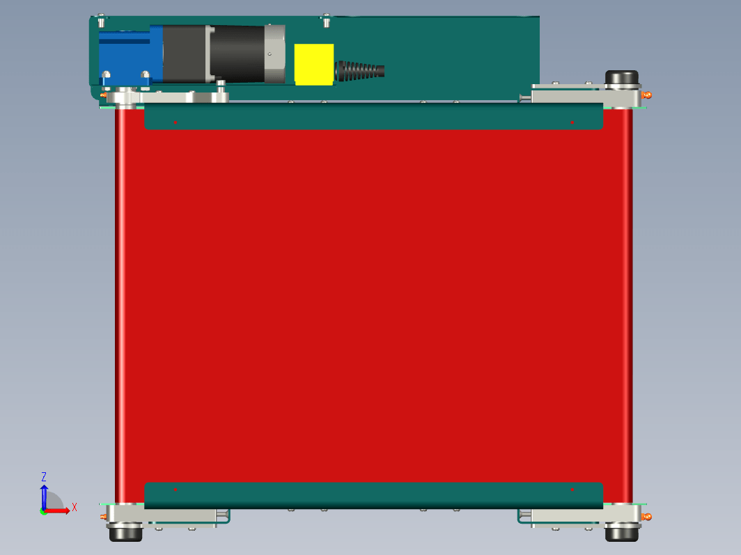 带式输送机截面600x750mm