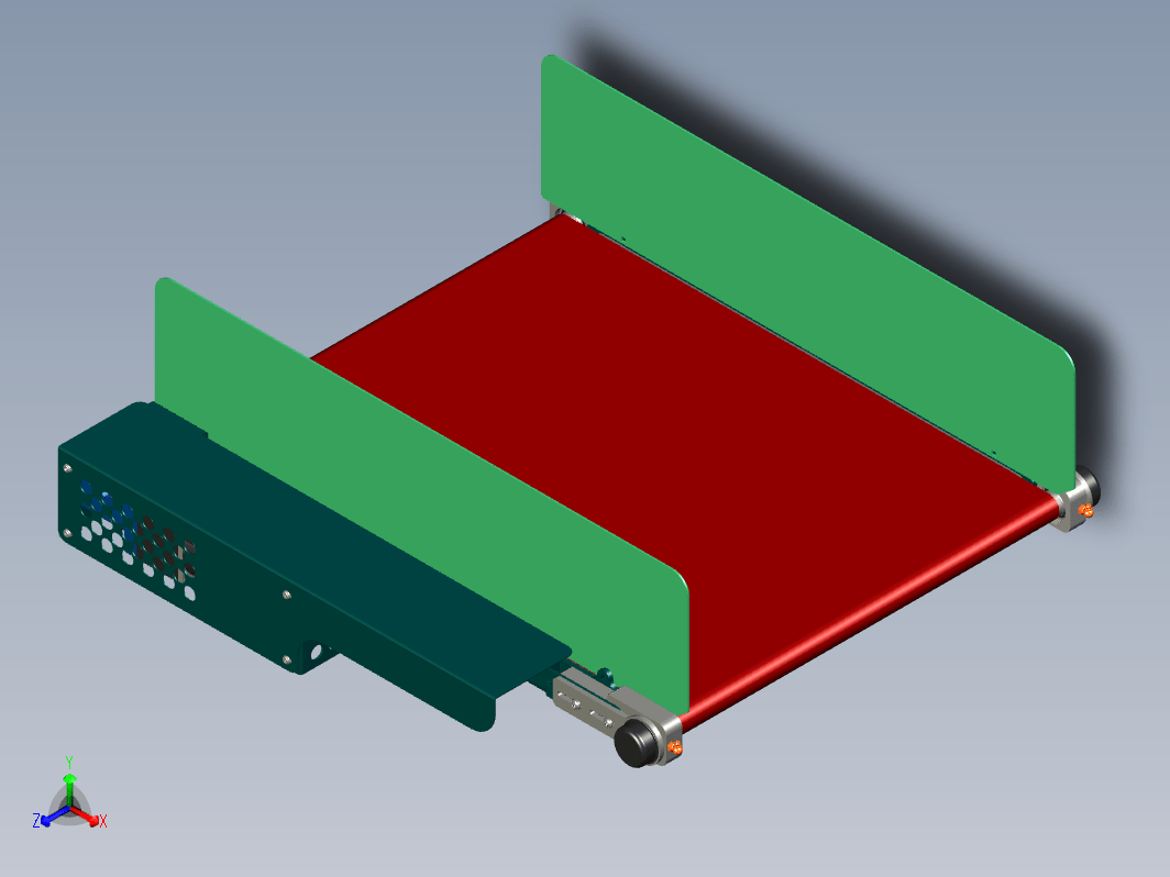 带式输送机截面600x750mm