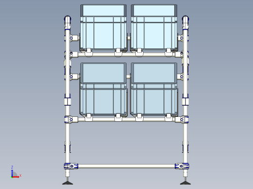 重力式货架结构 Flow rack缩略图
