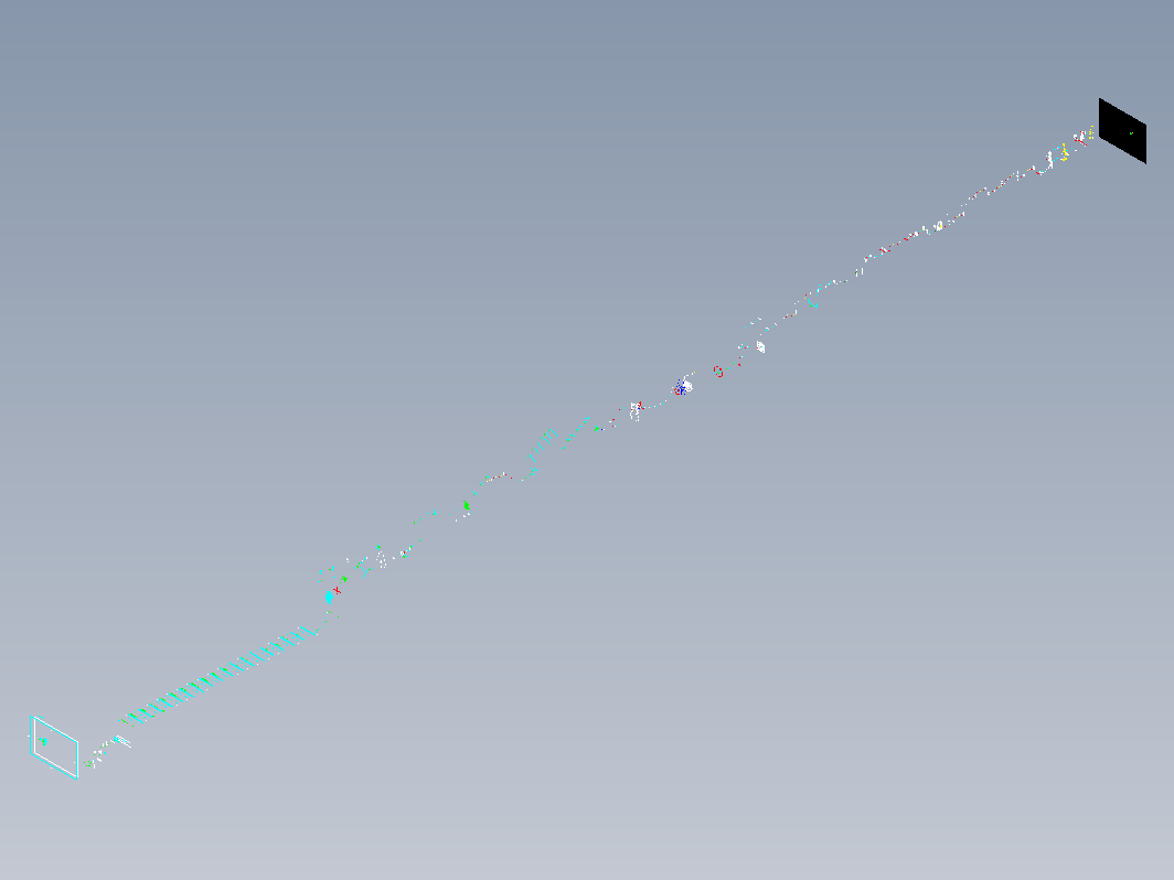 电动车用减速器总装图  CAD