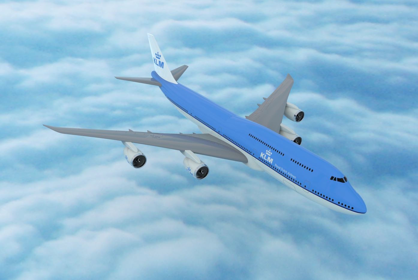 波音Boeing-747 8-klm飞机