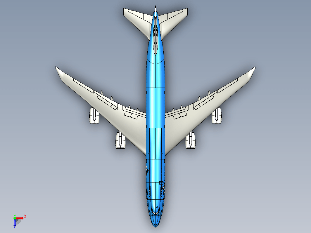 波音Boeing-747 8-klm飞机