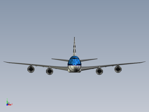 波音Boeing-747 8-klm飞机缩略图