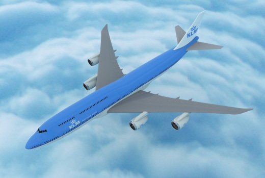 波音Boeing-747 8-klm飞机缩略图