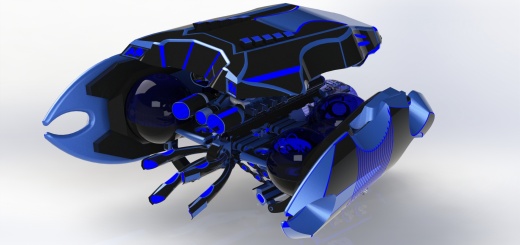 科幻飞行器Behemoth Ark Mark II
