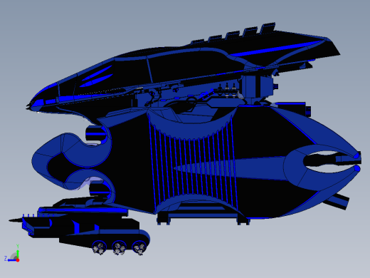 科幻飞行器Behemoth Ark Mark II缩略图