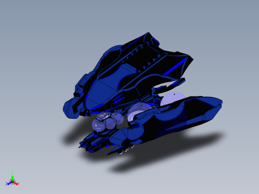 科幻飞行器Behemoth Ark Mark II缩略图