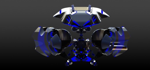 科幻飞行器Behemoth Ark Mark II缩略图