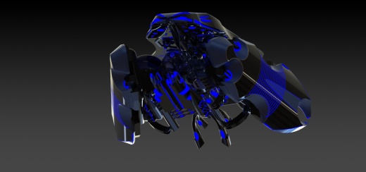 科幻飞行器Behemoth Ark Mark II缩略图