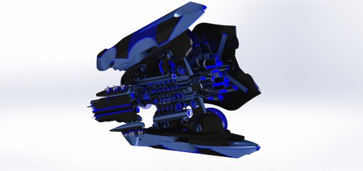 科幻飞行器Behemoth Ark Mark II缩略图