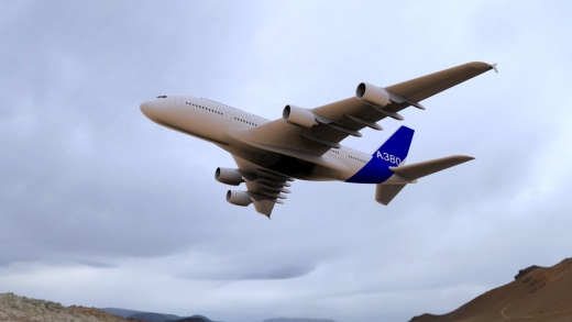 空客A380飞机缩略图