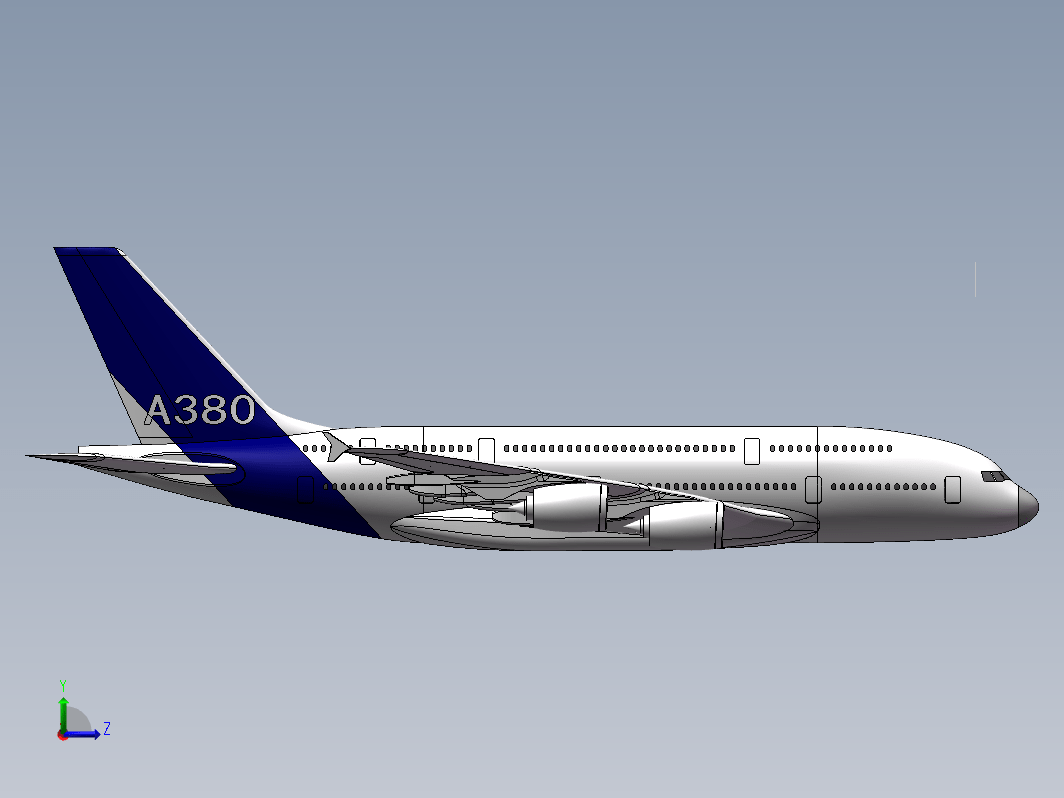 空客A380飞机