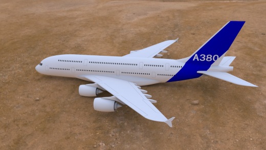 空客A380飞机缩略图
