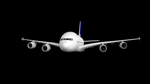 空客A380飞机缩略图
