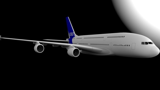 空客A380飞机缩略图