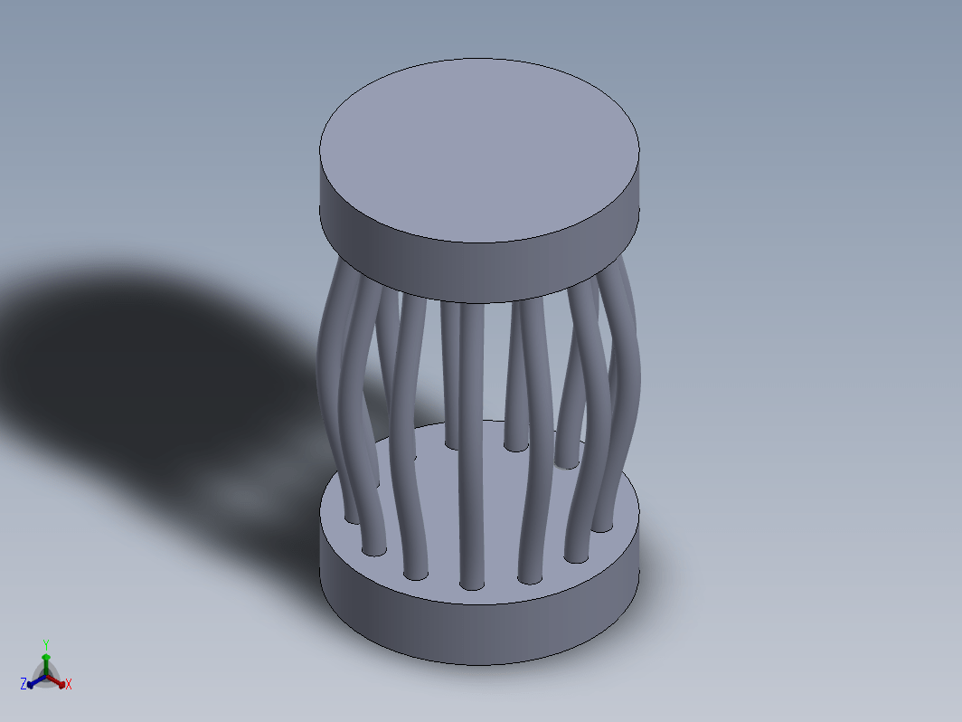 SolidWorks 动画中负载下的钢筋变形