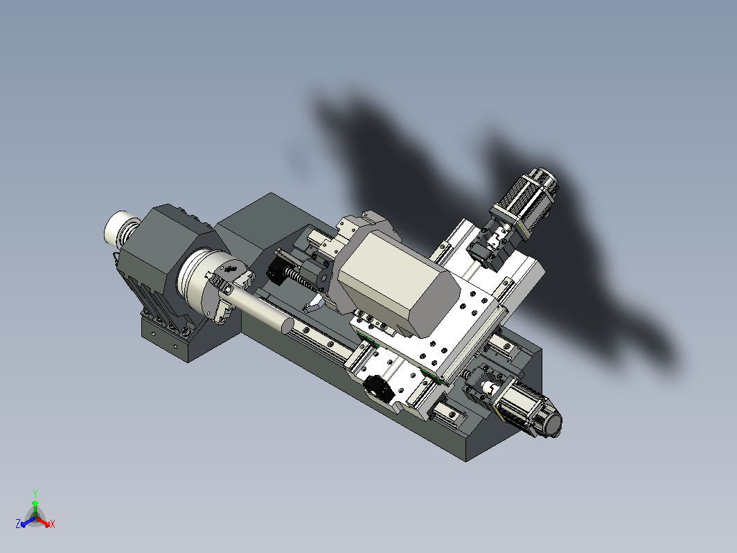 车床结构 CNC Lathe v1