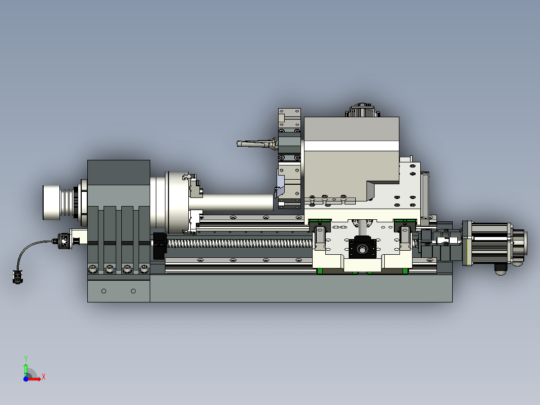 车床结构 CNC Lathe v1